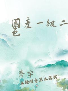 国产一级二级黄色