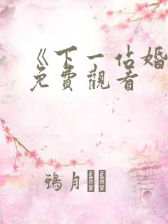 《下一站婚姻》免费观看