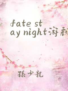 fate stay night游戏文本