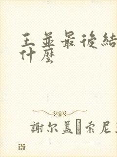 王并最后结局是什么