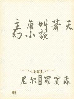 主角叫萧天的玄幻小说