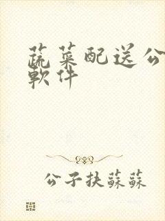 蔬菜配送公司的软件