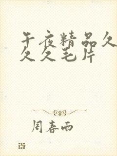 午夜精品久久久久久毛片