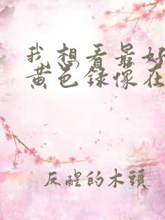 我想看最好看的黄色录像在线的一级片