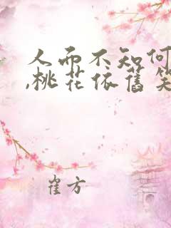 人面不知何处去,桃花依旧笑春风全诗