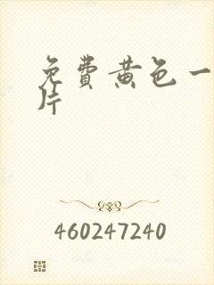 免费黄色一级大片