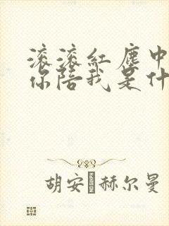 滚滚红尘中谢谢你陪我是什么歌