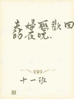 夫妇联欢回不去的夜晚.