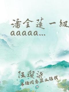 潘金莲一级淫片aaaaa...