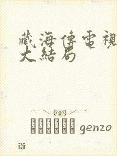 藏海传电视剧的大结局