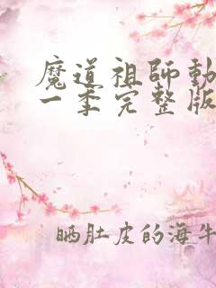 魔道祖师动漫第一季完整版免费