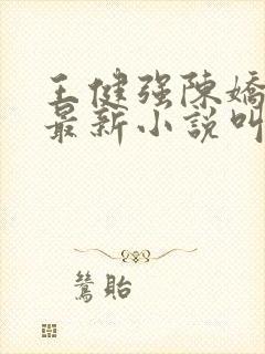 王健强陈娇娇的最新小说叫什么名字