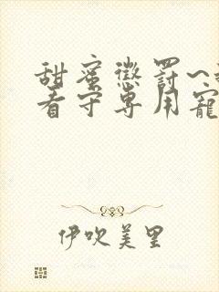 甜蜜惩罚~我是看守专用宠