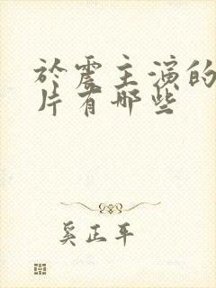 于震主演的谍战片有哪些