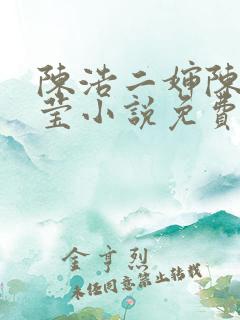 陈浩二婶陈丽小莹小说免费阅读