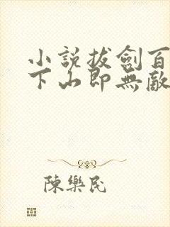 小说拔剑百年,下山即无敌免费