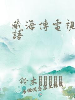 藏海传电视剧粤语