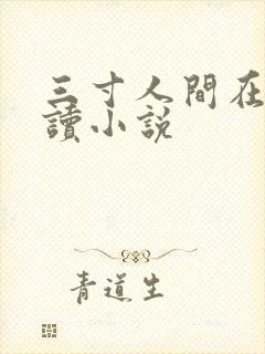 三寸人间在线阅读小说