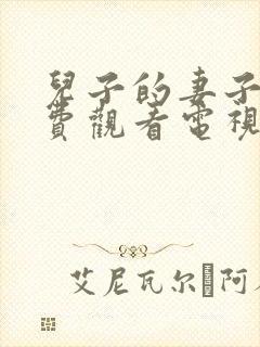 儿子的妻子2免费观看电视剧