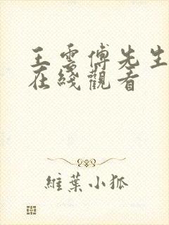 王云傅先生短剧在线观看