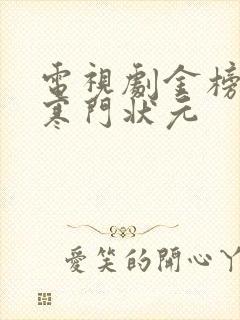 电视剧金榜题名寒门状元