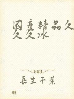 国产精品久久久久久冰