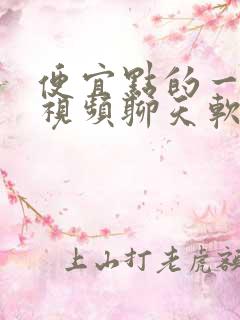 便宜点的一对一视频聊天软件