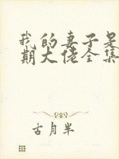 我的妻子是大乘期大佬全集下载