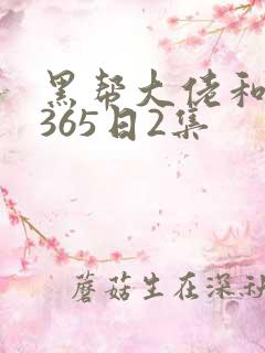黑帮大佬和我的365日2集