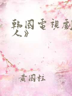 韩国电视剧《爱人》