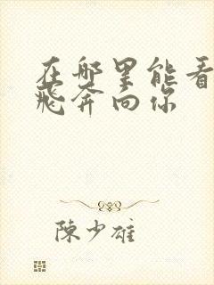 在哪里能看当我飞奔向你