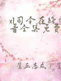 xl司令在线观看全集免费