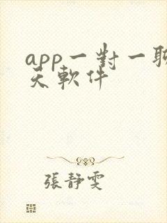 app一对一聊天软件