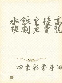 水饺皇后高清电视剧免费观看