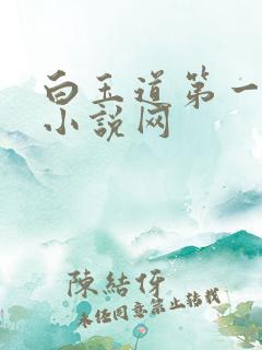 白玉道第一版主小说网