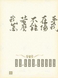 我若不在乎你你怎么能伤我是什么歌