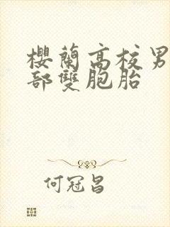 樱兰高校男公关部双胞胎