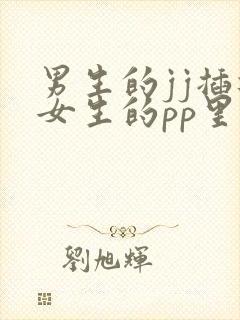 男生的jj插进女生的pp里