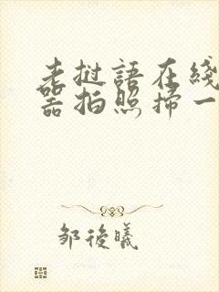 老挝语在线翻译器拍照扫一扫