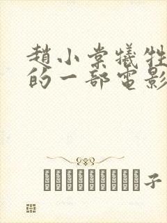 赵小棠牺牲最大的一部电影