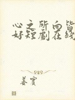 心之所向皆为美好短剧在线观看