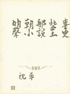 明朝那些事儿有声小说王更新