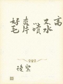 好爽…又高潮了毛片喷水