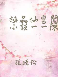 极品仙医闯都市小说一一陈飞宇