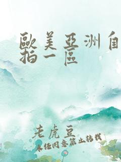 欧美亚洲自拍偷拍一区