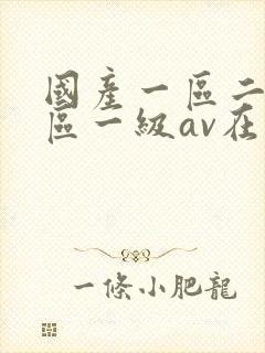 国产一区二区三区一级av在线观看
