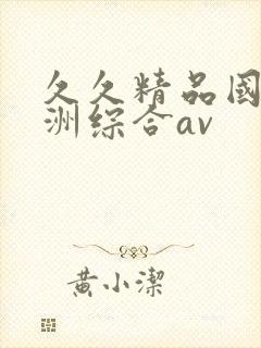 久久精品国产亚洲综合av