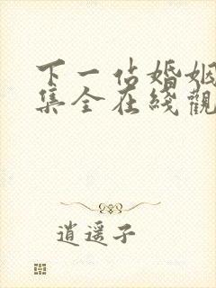 下一站婚姻34集全在线观看