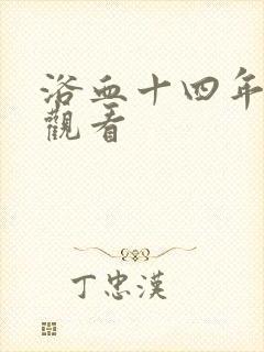 浴血十四年免费观看