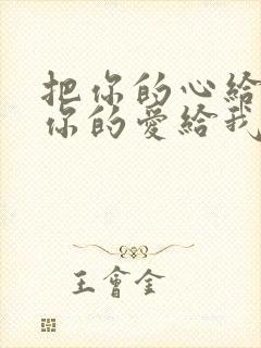 把你的心给我把你的爱给我这是什么歌